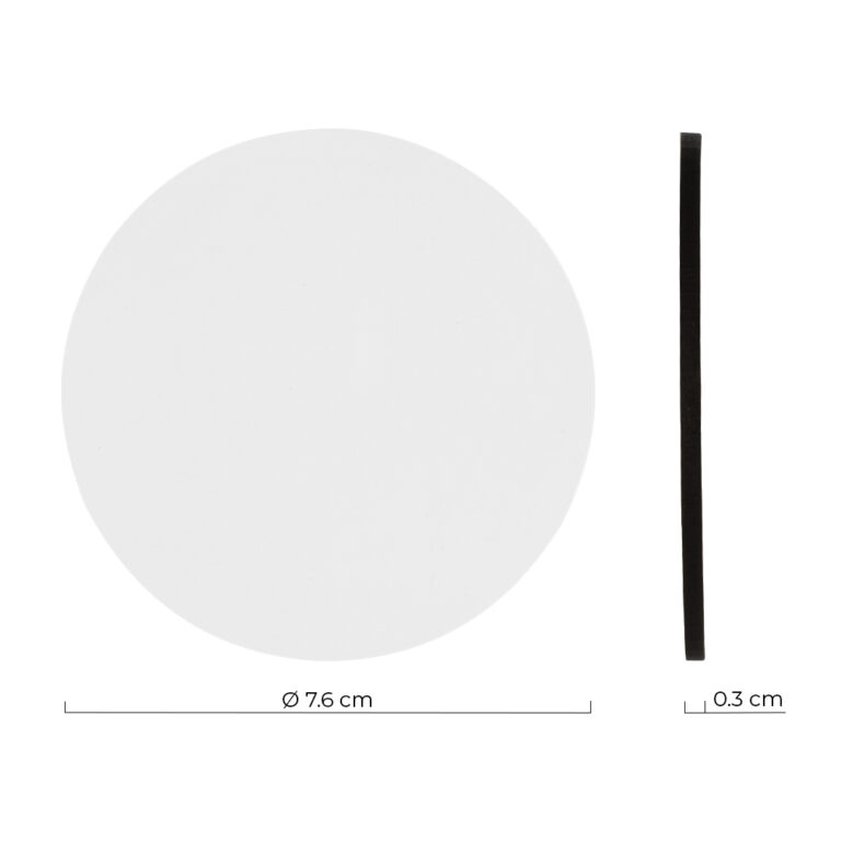 SUBLI MAGNET ROUND - tehnički crtež