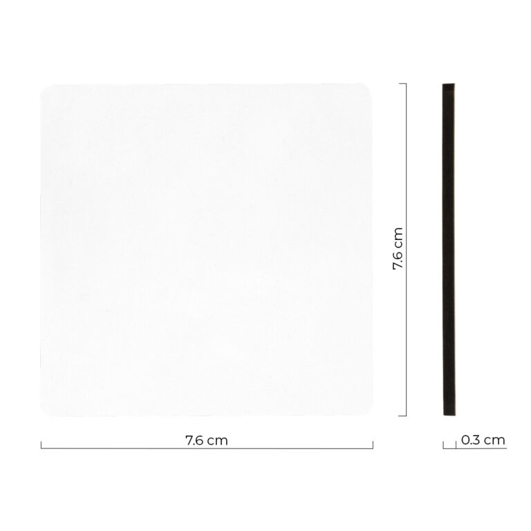 SUBLI MAGNET SQUARE - tehnički crtež