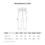 PANTHER PANTS W - tehnički crtež