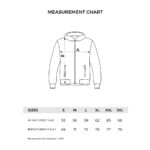 THERMO JACKET - tehnički crtež