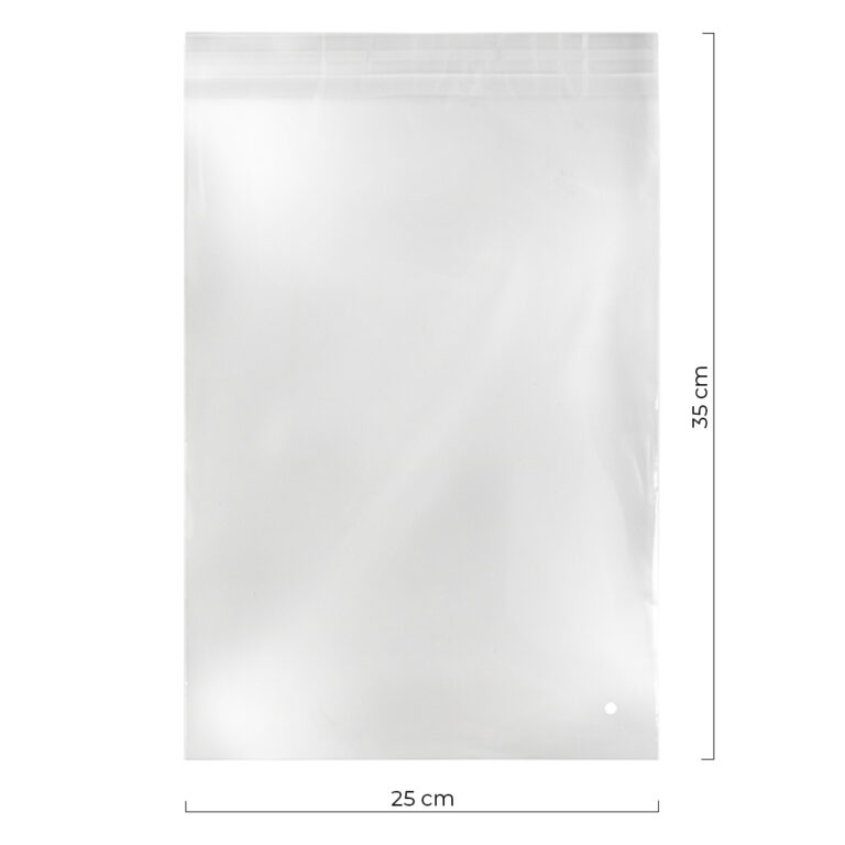 POLY BAG 25 x 35 - tehnički crtež