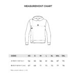 BIG HOODY - tehnički crtež