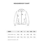 LIBERTY JACKET MEN - tehnički crtež
