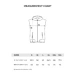 LIBERTY HOOD VEST MEN - tehnički crtež