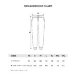 FLAT TRACK PANTS - tehnički crtež