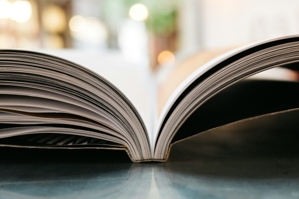 Štampa knjiga, časopisa i publikacija: kako izabrati format, povez i tiraž 3 bokeh photography of open book